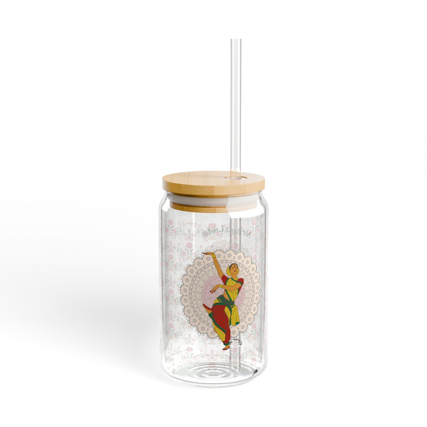 Nritya Lady Glass Tumbler