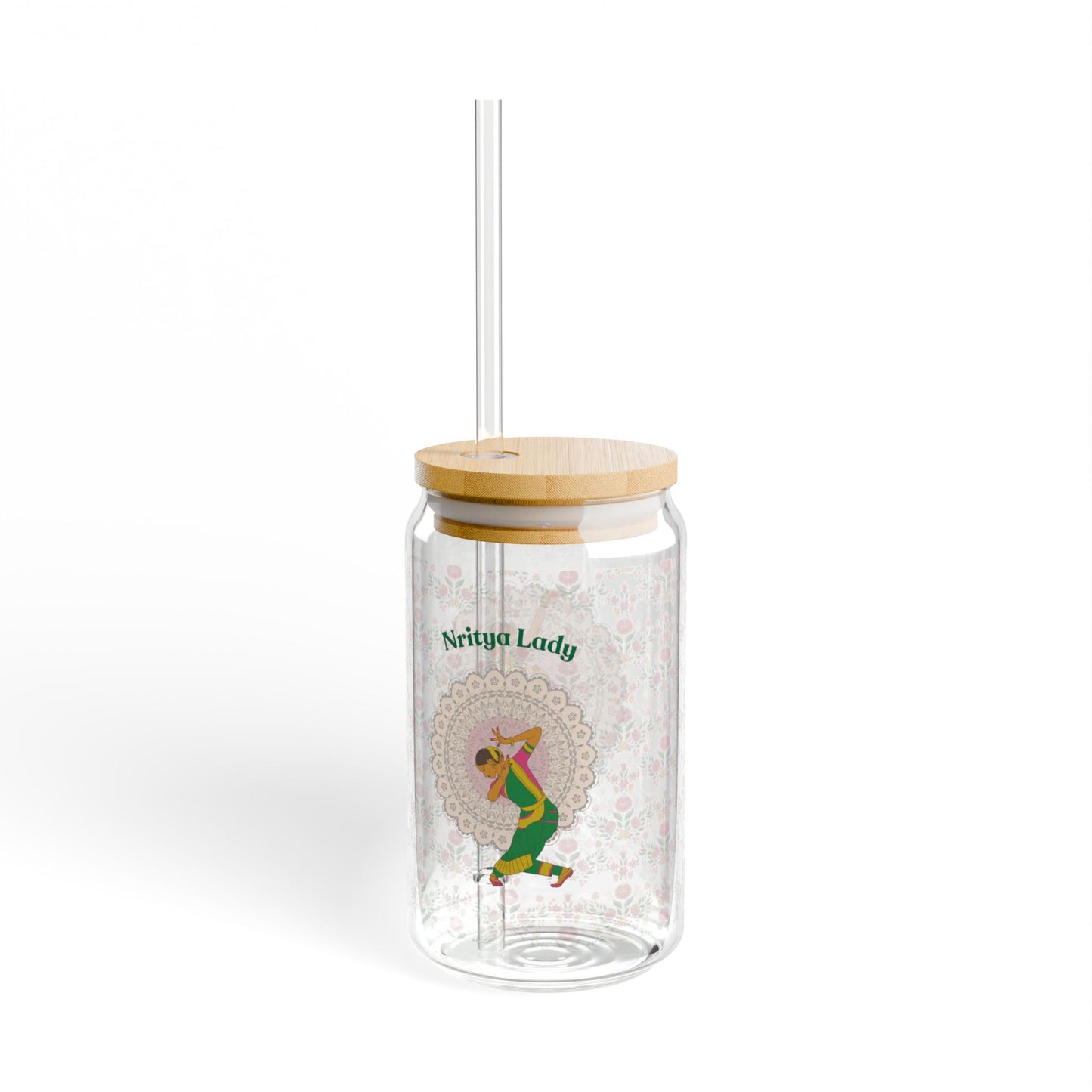 Nritya Lady Glass Tumbler