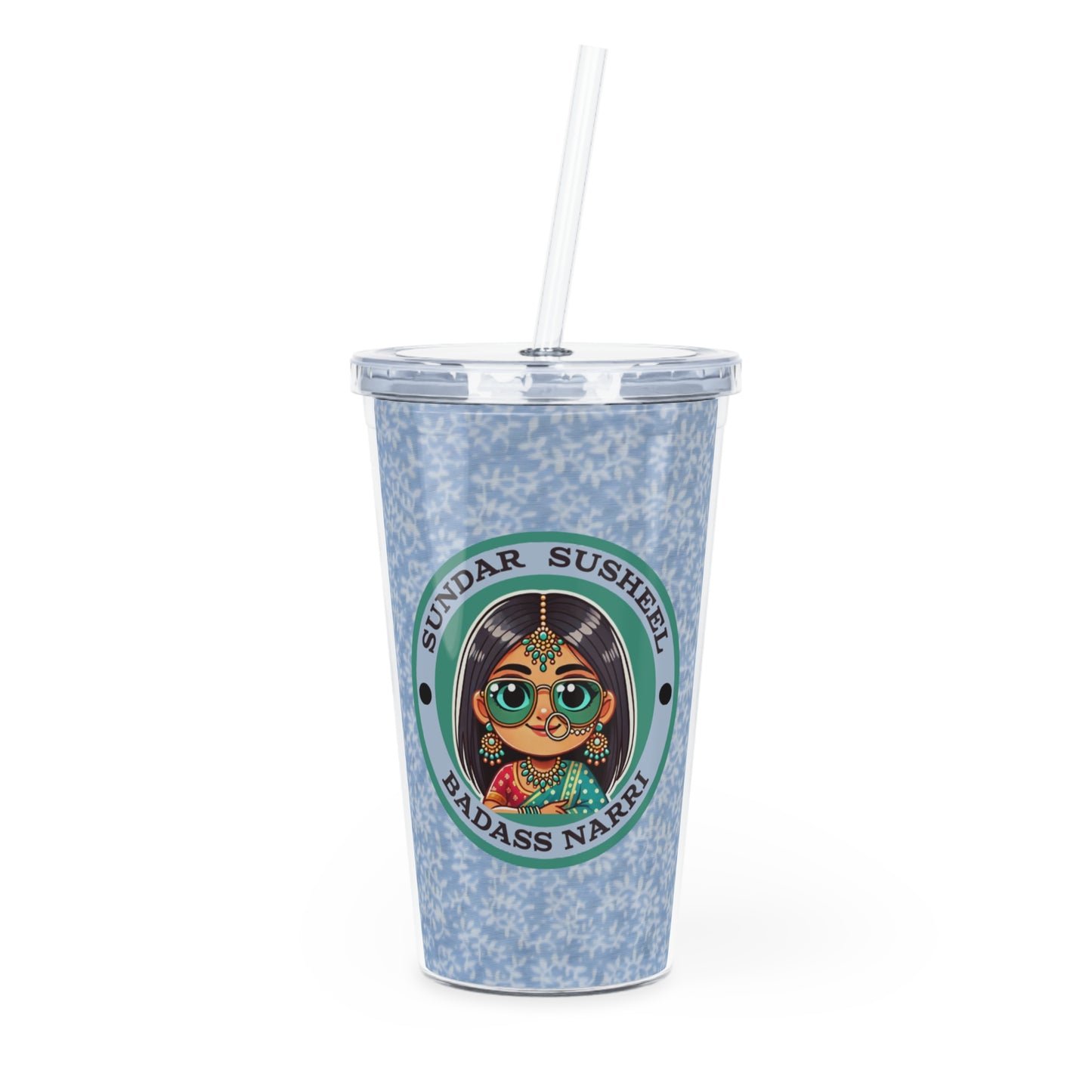 Sundar Susheel Tumbler with Straw