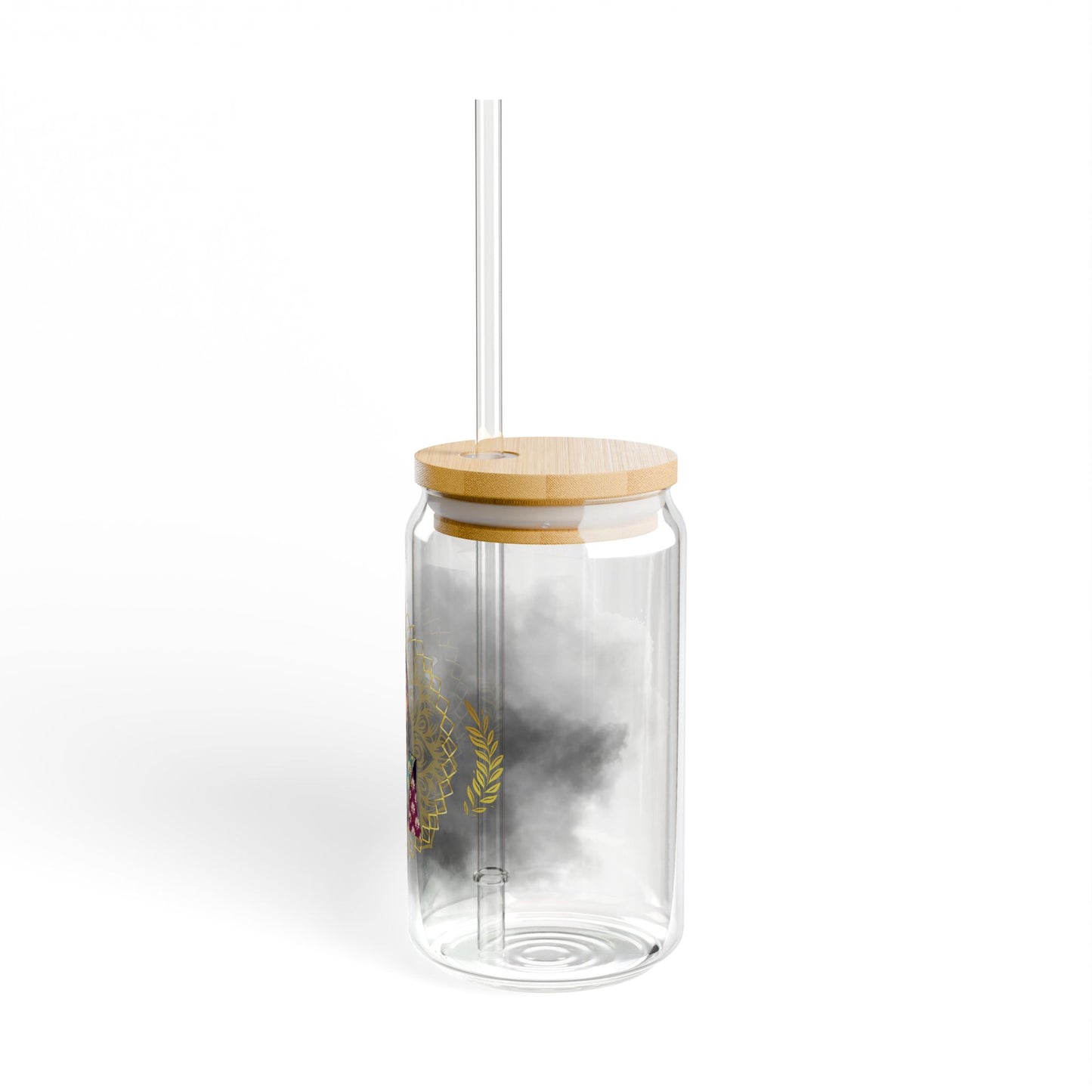 Smoke Saree Sipper Glass