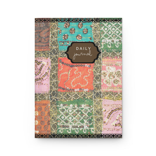 Multicoloured Daily Journal Hardcover Journal Matte