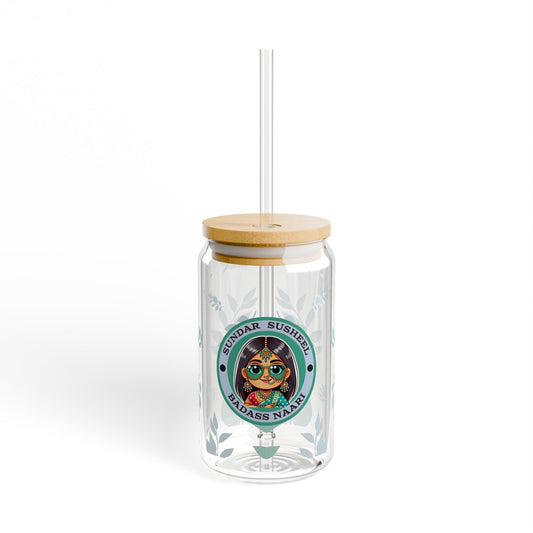 Badass Narri Sipper Glass, 16oz