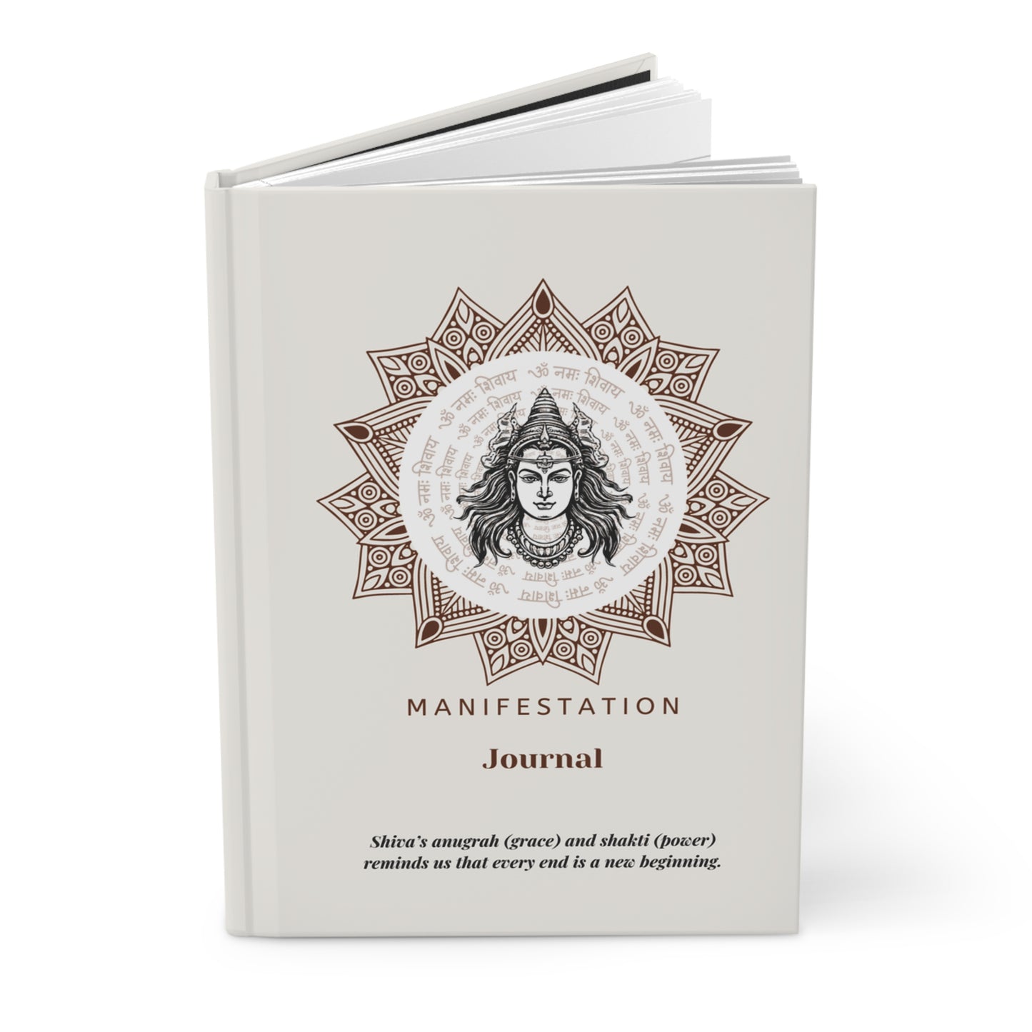 Shiva Manifestation Hardcover Journal Matte