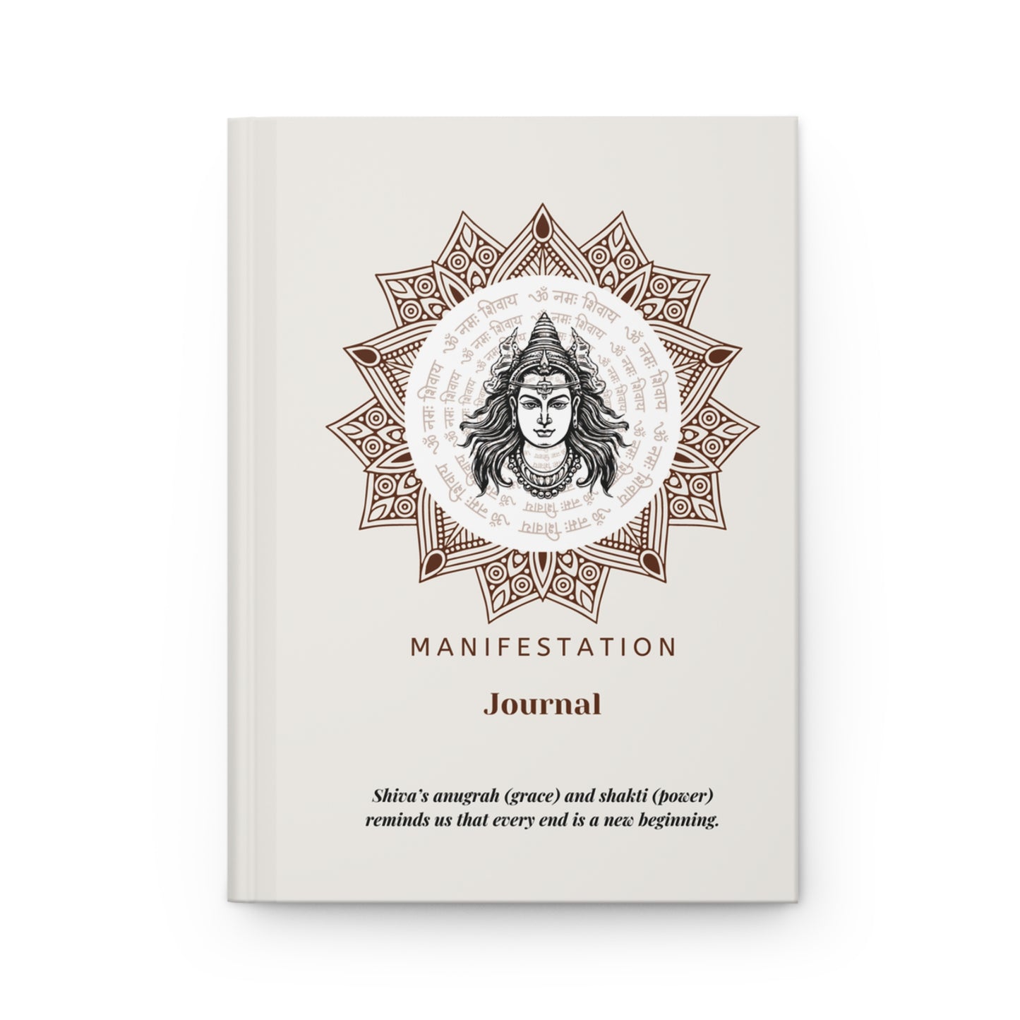 Shiva Manifestation Hardcover Journal Matte